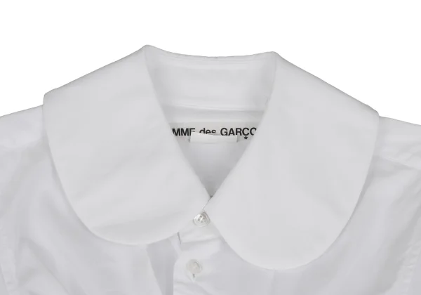 COMME des GARCONS Knot Design Round Collar Blouse K-166839_004