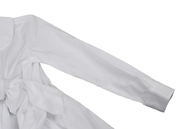 COMME des GARCONS Knot Design Round Collar Blouse K-166839_007