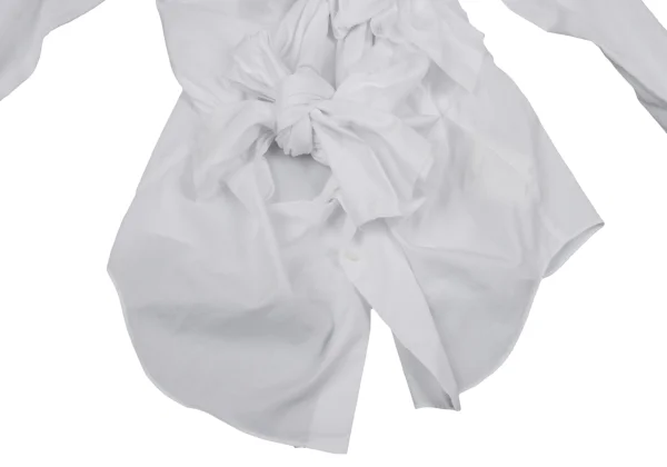 COMME des GARCONS Knot Design Round Collar Blouse K-166839_009