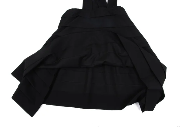 COMME des GARCONS Wool Tiered Overall Skirt K-166846_008