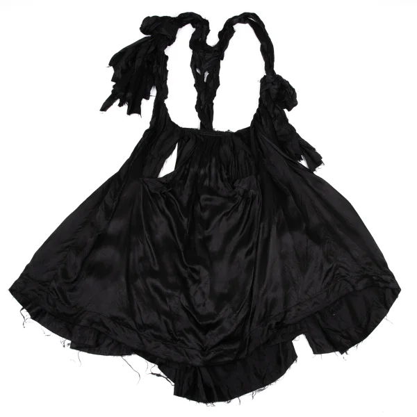 COMME des GARCONS Cupra Cut-off Knot Shoulder Overall Skirt K-166847_002