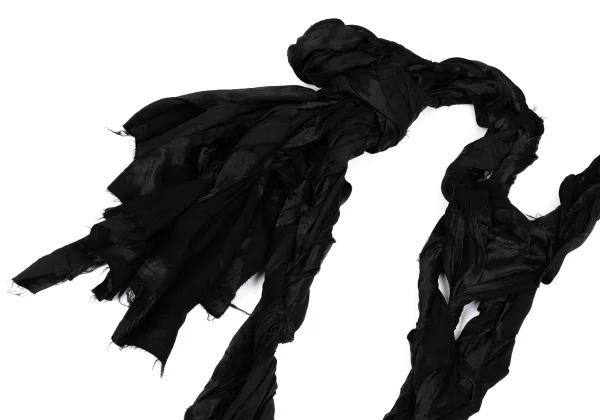 COMME des GARCONS Cupra Cut-off Knot Shoulder Overall Skirt K-166847_004