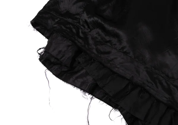 COMME des GARCONS Cupra Cut-off Knot Shoulder Overall Skirt K-166847_010