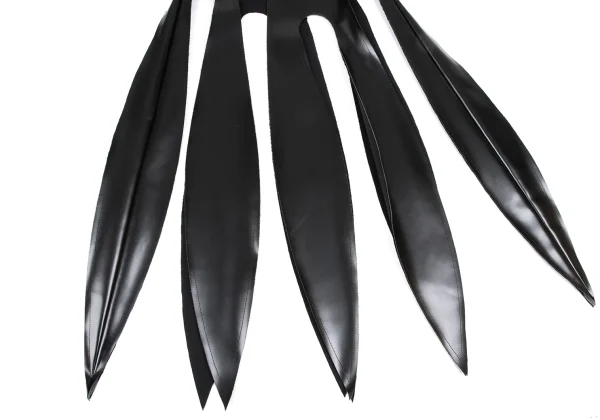 COMME des GARCONS Cutting Synthetic Leather Over Dress K-166848_007