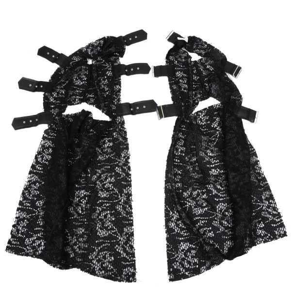 COMME des GARCONS Synthetic Leather Lace Over Dress K-166849_009