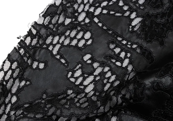 COMME des GARCONS Synthetic Leather Lace Over Dress K-166849_011