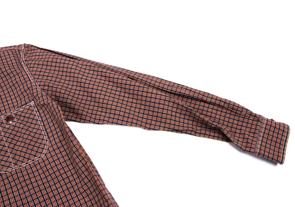COMME des GARCONS HOMME Typewriter Cotton Check Shirt K-166852_006