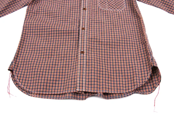 COMME des GARCONS HOMME Typewriter Cotton Check Shirt K-166852_008