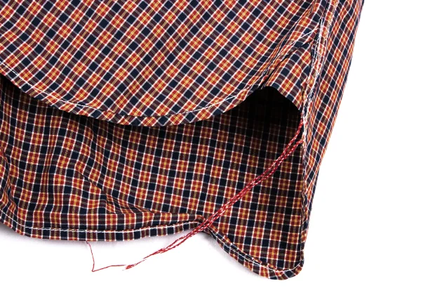 COMME des GARCONS HOMME Typewriter Cotton Check Shirt K-166852_009