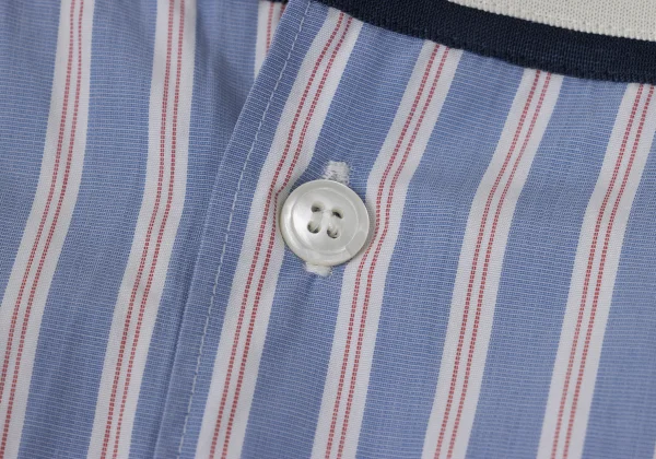 COMME des GARCONS HOMME Cotton Line Tape Design Striped Long Sleeved Shirt K-166861_005