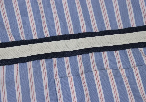 COMME des GARCONS HOMME Cotton Line Tape Design Striped Long Sleeved Shirt K-166861_007