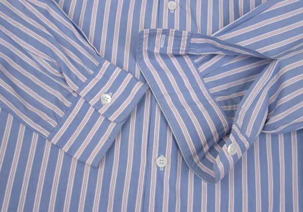 COMME des GARCONS HOMME Cotton Line Tape Design Striped Long Sleeved Shirt K-166861_009