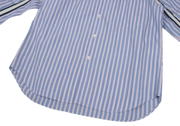 COMME des GARCONS HOMME Cotton Line Tape Design Striped Long Sleeved Shirt K-166861_010