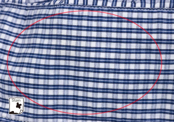 COMME des GARCONS HOMME Front Dot Patch Check Long-sleeve Button Down Shirt K-166863_009