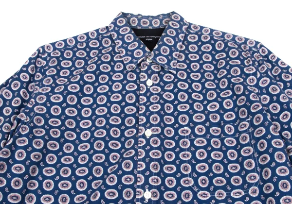 COMME des GARCONS HOMME Cotton Rayon Paisley Shirt K-166865_002