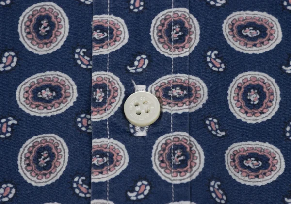 COMME des GARCONS HOMME Cotton Rayon Paisley Shirt K-166865_006