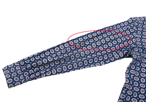 COMME des GARCONS HOMME Cotton Rayon Paisley Shirt K-166865_007