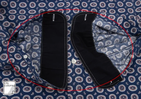 COMME des GARCONS HOMME Cotton Rayon Paisley Shirt K-166865_010