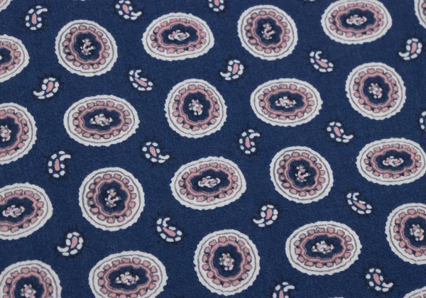 COMME des GARCONS HOMME Cotton Rayon Paisley Shirt K-166865_015