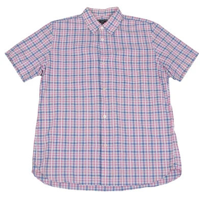 COMME des GARCONS HOMME Checker Short Sleeve Shirt