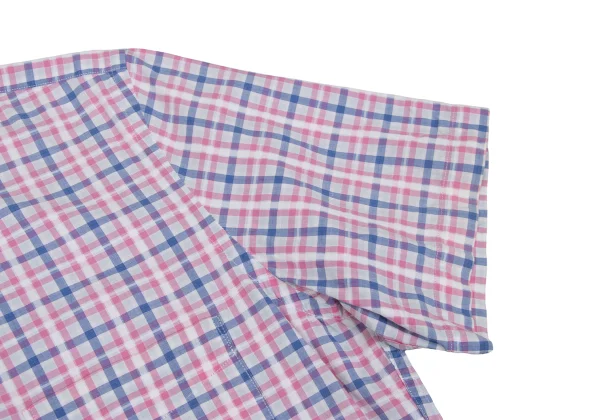 COMME des GARCONS HOMME Checker Short Sleeve Shirt K-166868_008