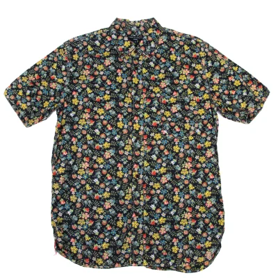 COMME des GARCONS HOMME Cotton Floral Printed Shirt