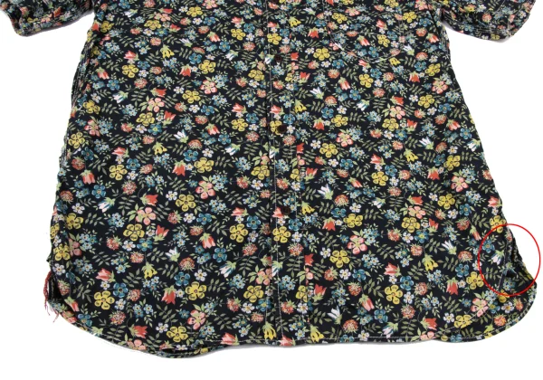 COMME des GARCONS HOMME Cotton Floral Printed Shirt K-166872_008