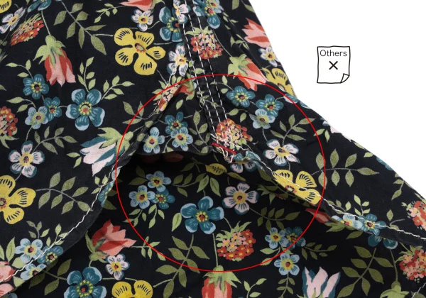 COMME des GARCONS HOMME Cotton Floral Printed Shirt K-166872_009