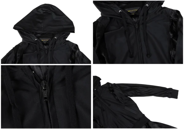 COMME des GARCONS Hoodie Switching Dress K-166875_004