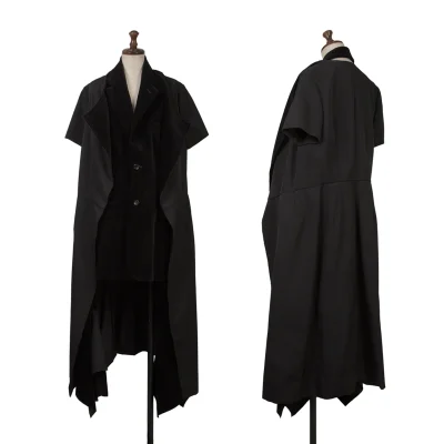 COMME des GARCONS Velvet Switching Long Jacket
