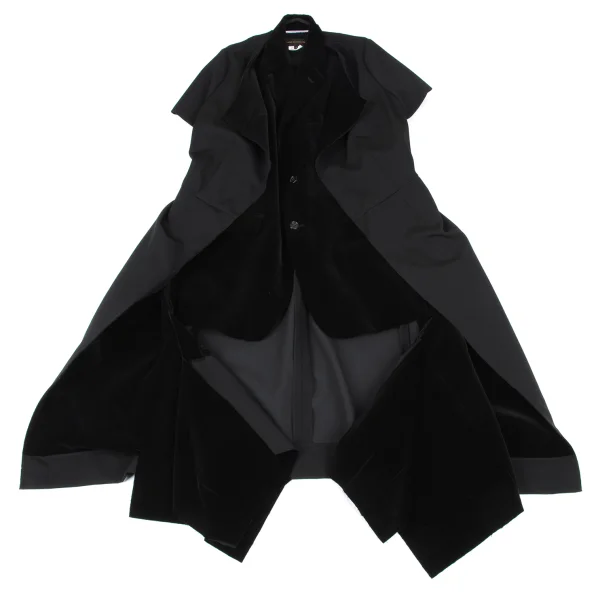 COMME des GARCONS Velvet Switching Long Jacket K-166876_002