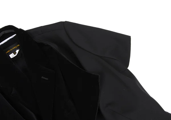 COMME des GARCONS Velvet Switching Long Jacket K-166876_005