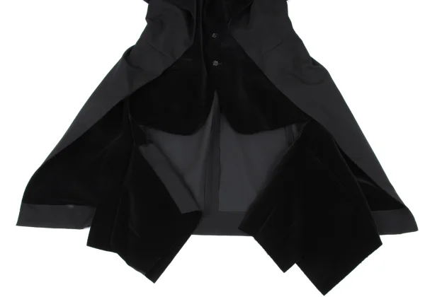 COMME des GARCONS Velvet Switching Long Jacket K-166876_006