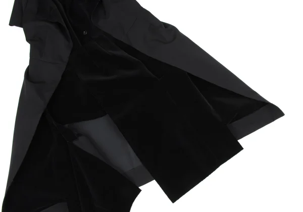 COMME des GARCONS Velvet Switching Long Jacket K-166876_007