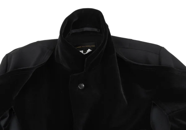 COMME des GARCONS Velvet Switching Long Jacket K-166876_011
