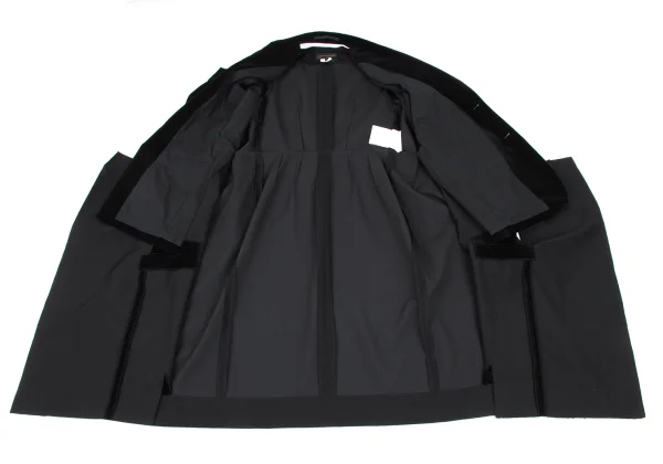 COMME des GARCONS Velvet Switching Long Jacket K-166876_014