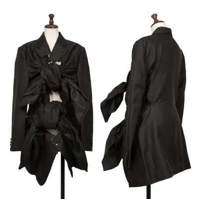 COMME des GARCONS Front Bind Design Glitter Jacket