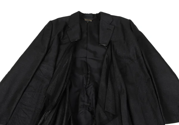 COMME des GARCONS Front Bind Design Glitter Jacket K-166877_004