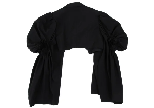 COMME des GARCONS Wool Puff Sleeves Short Jacket K-166880_012