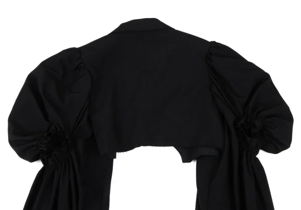 COMME des GARCONS Wool Puff Sleeves Short Jacket K-166880_013