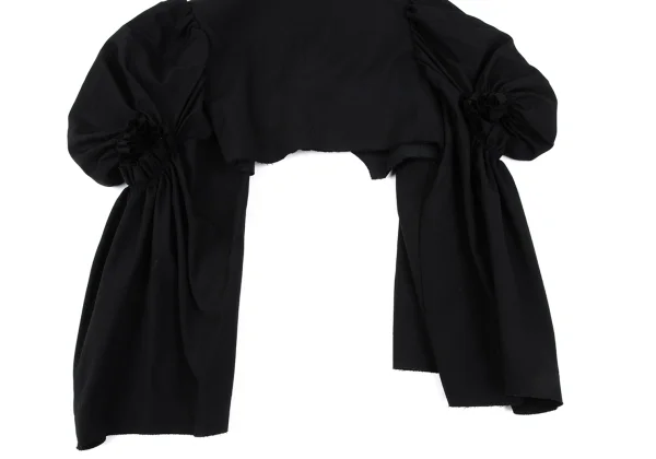 COMME des GARCONS Wool Puff Sleeves Short Jacket K-166880_014