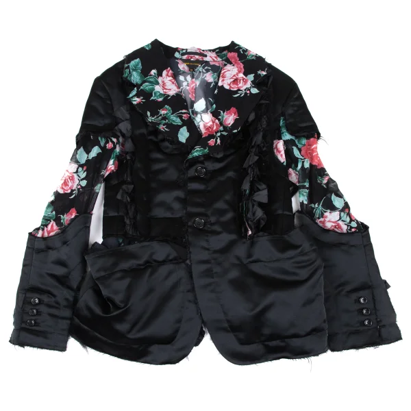 COMME des GARCONS Floral Printed Cutting Jacket K-166882_002