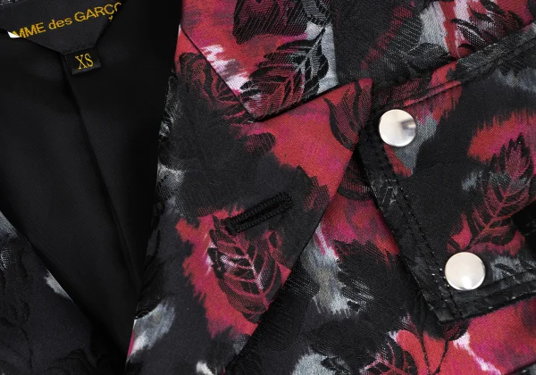 COMME des GARCONS Botanical Jacquard Armor Jacket K-166883_005