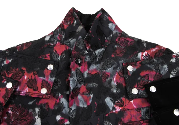 COMME des GARCONS Botanical Jacquard Armor Jacket K-166883_006
