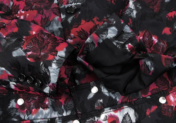 COMME des GARCONS Botanical Jacquard Armor Jacket K-166883_011