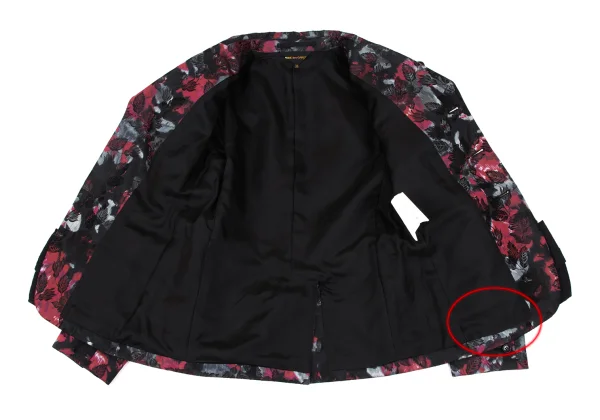 COMME des GARCONS Botanical Jacquard Armor Jacket K-166883_015