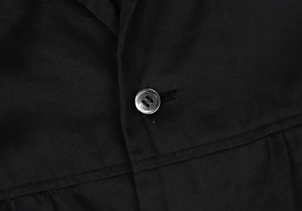 COMME des GARCONS Cotton Gather Puff Sleeves Blouse K-166887_004