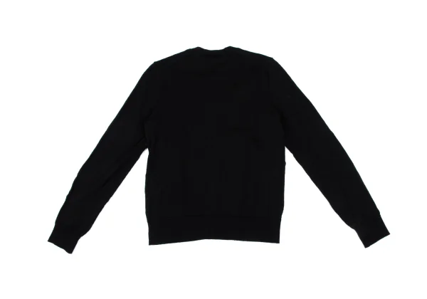 COMME des GARCONS Ribbon Taping Wool Knit Cardigan K-166889_014