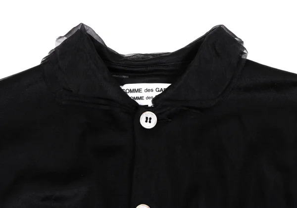 COMME des GARCONS Dyed Multi Layered See-through Nylon Jacket K-166890_004