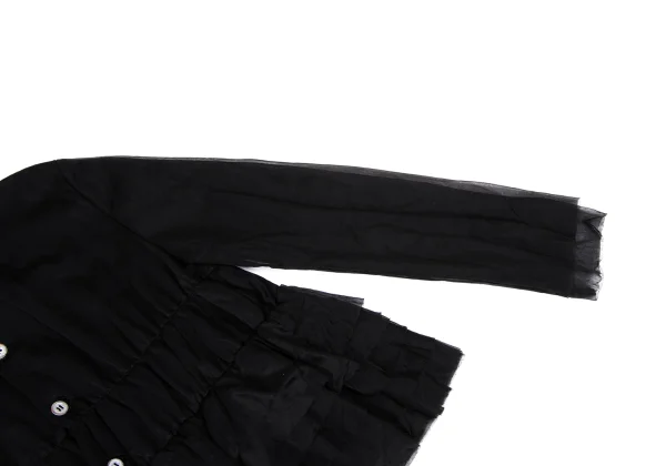 COMME des GARCONS Dyed Multi Layered See-through Nylon Jacket K-166890_008